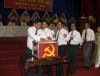 Các đại biểu bỏ phiếu bầu cử Ban Chấp hành nhiệm kỳ 2010-2015.