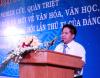 PGS-TS Đào Duy Quát phát biểu khai mạc hội nghị