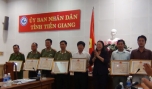 Bà Trần Kim Mai, Phó Chủ tịch Thường trực UBND tỉnh phát biểu chỉ đạo hội nghị.