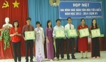 Họp mặt, biểu dương gia đình nhà giáo văn hóa tiêu biểu