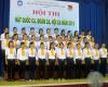 Các bạn tham gia Hội thi hát Quốc ca, Đoàn ca, Hội ca