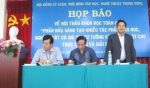 Ban Tổ chức thông tin cho báo chí về Hội thảo khoa học toàn quốc "Phấn đấu sáng tạo nhiều tác phẩm văn học, nghệ thuật có giá trị tư tưởng và nghệ thuật cao - Thực trạng và giải pháp" (ảnh:brt.vn)