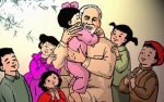 Nhìn Bác Hồ ôm các cháu mà soi…