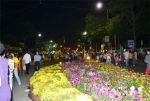 Đường hoa Hùng Vương xuân Quý Tỵ 2013 .Ảnh: Vân Anh