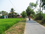 Đường kinh Nổi, một trong 3 công trình GTNT của xã được huyện khen thưởng trong năm 2012.