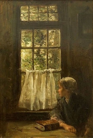 Mơ màng những khung cửa trong tranh