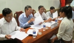 Các ứng viên tham gia phỏng vấn.