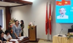 Bà Trần Kim Mai, Phó Chủ tịch Thường trực UBND tỉnh, Trưởng Ban Chỉ đạo phòng, chống tội phạm tỉnh, phát biểu chỉ đạo cuộc họp.