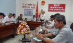 Ông Trần Thanh Đức, Phó Chủ tịch UBND tỉnh, Trưởng Ban Tổ chức các ngày lễ lớn của tỉnh phát biểu chỉ đạo.
