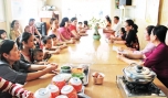 Một buổi sinh hoạt CLB tại khu phố 3.