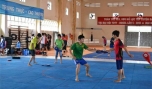 Các VĐV tích cực tập luyện tại Trung tâm TDTT tỉnh.