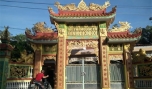 Đình Nhơn Hội (ấp 1, xã Tam Hiệp, huyện Châu Thành). Ảnh: Vân Anh