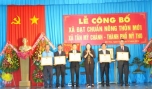 Các xã đã đạt chuẩn NTM cần tiếp tục củng cố, giữ vững danh hiệu và hỗ trợ cho các xã điểm còn lại để trong năm có ít nhất 6 xã đạt chuẩn NTM. Ảnh: Vân Anh