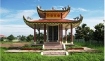 Bia ghi ý nghĩa  về trận đánh Cổ Cò và Bảng vàng ghi công tại di tích lịch sử Chiến thắng Cổ Cò. (Nguồn: Sở VHTT&DL)