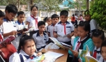 Sôi nổi ngày hội đọc sách tại Trường Tiểu học Phú Kiết