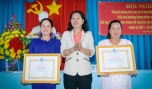 Hội LHPN huyện Gò Công Đông tổng kết công tác Hội