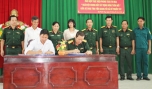 Ký kết phối hợp thực hiện phong trào thi đua “Quân đội chung sức xây dựng nông thôn mới” giữa 2 đơn vị.