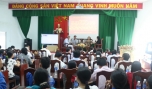 Các đại biểu tham gia thảo luận tại buổi tọa đàm.