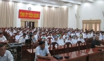 Ông Trần Minh Thống, Phó Trưởng Ban chỉ đạo Tây Nam bộ phát biểu tại buổi họp mặt.