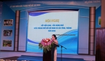 Bà Hồ Thị Kim Thoa, Thứ trưởng Bộ Công thương phát biểu tại hội nghị.
