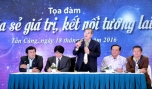 Ông Nguyễn Kim Lan, Chủ tịch TGB cho biết sẽ nỗ lực giải quyết đầu ra nông sản Tiền Giang.