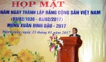 Họp mặt kỷ niệm 87 năm Ngày thành lập Đảng Cộng sản Việt Nam