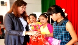 Prudential giúp học sinh Tiền Giang ứng phó với thiên tai
