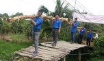 Khi sức trẻ ra quân xây dựng quê hương