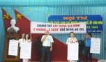 Hội thi là một trong nhiều hình thức tuyên truyền phòng, chống BLGĐ.
