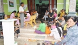 Một cuộc tuyên truyền phòng, chống HIV/AIDS ở xã Tân Phú (Tân Phú Đông).