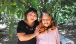 Má Lê Thị Khéo và con gái Nguyễn Thị Huỳnh Mai (đứa con má sinh trong tù).