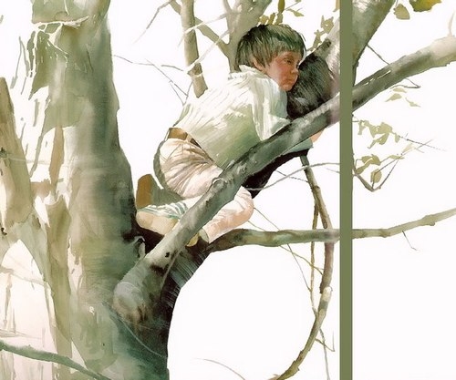 Tranh gợi nhớ thời thơ ấu