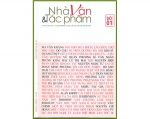 Bìa Tạp chí Nhà văn và tác phẩm số đầu tiên