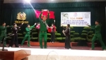 Hoạt cảnh về thời kỳ chiến tranh.