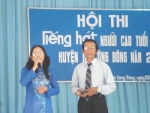 Gò Công Đông: Trao 20 giải thưởng Hội thi "Tiếng hát người cao tuổi"