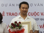 Tác giả nghiệp dư đoạt giải nhất sáng tác văn học thiếu nhi