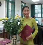 Mai Mỹ Duyên nhận bằng tiến sĩ văn hóa.