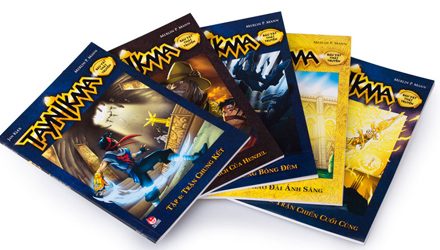 Bộ truyện Báu vật thất truyền viết theo thể loại tiểu thuyết đồ họa
