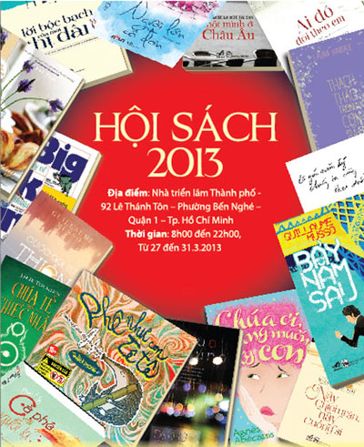 Hàng trăm đầu sách mới tại Hội sách TP.Hồ Chí Minh 2013