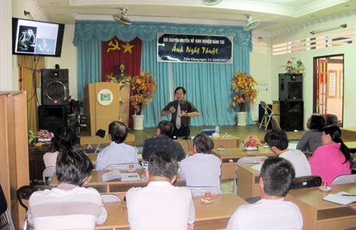 Trao đổi kinh nghiệm sáng tác ảnh nghệ thuật