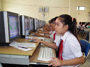 Gần 500 thí sinh tham gia Hội thi Tin học trẻ tỉnh Tiền Giang lần thứ 19