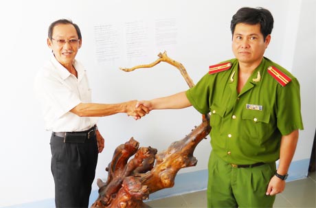 Trao trả tài sản bị mất cắp