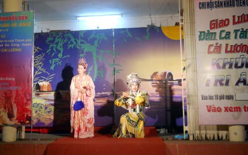 Minh Tuấn và Ngọc Hiền trong trích đoạn "An Lộc Sơn"