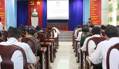 UBMTTQ tỉnh tổ chức sơ kết