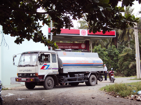 Hiện trường sau vụ cháy.