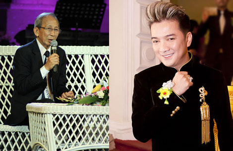 Nhạc sĩ Nguyễn Ánh 9 và Đàm Vĩnh Hưng