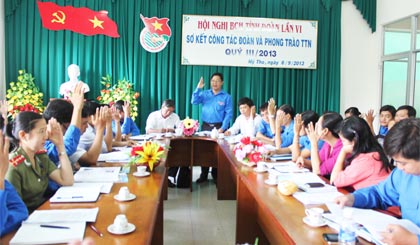 Hội nghị Ban Chấp hành Tỉnh đoàn