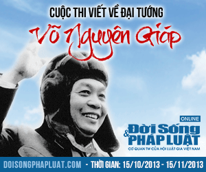 Thể lệ Cuộc thi viết về Đại tướng Võ Nguyên Giáp