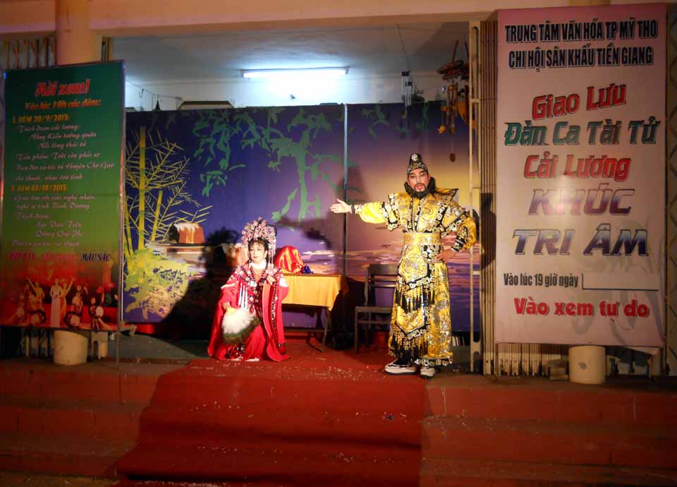 Một tiết mục biểu diễn của đoàn Bình Dương