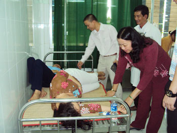 Chủ động giải quyết vụ ngộ độc thực phẩm tại Công ty Wondo Vina